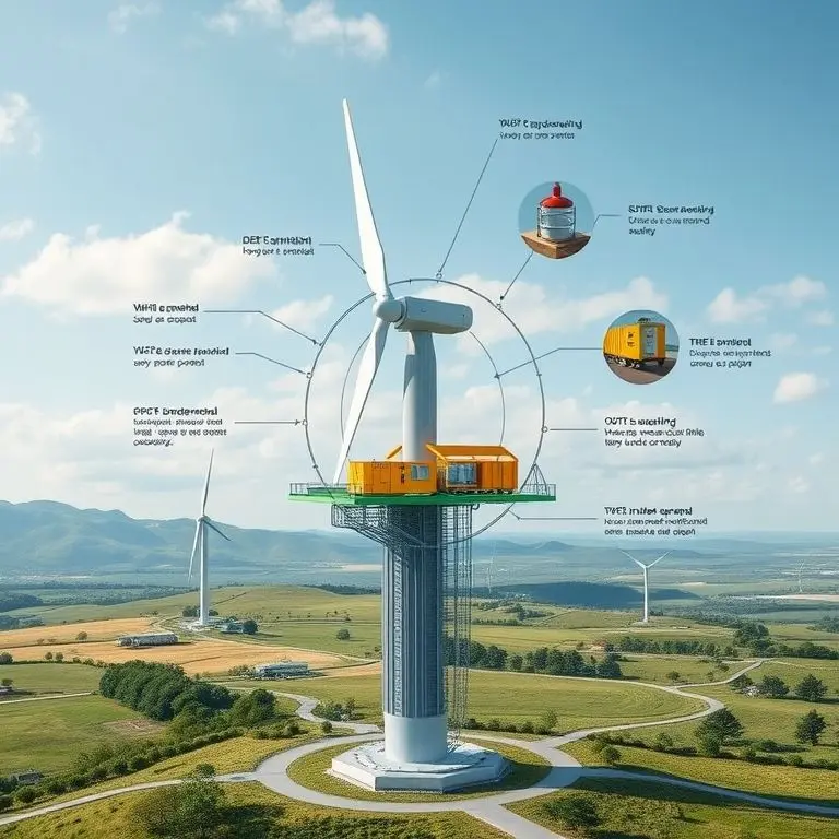 3. 청정 에너지 생산의 구체적 메커니즘, 풍력발전 사업 실행 단계 해부